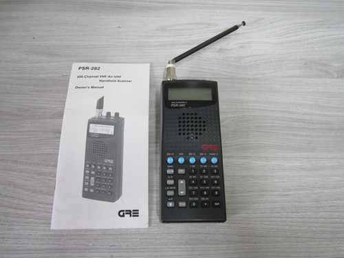 Gre psr 282 handheld scanner - gre, psr-282