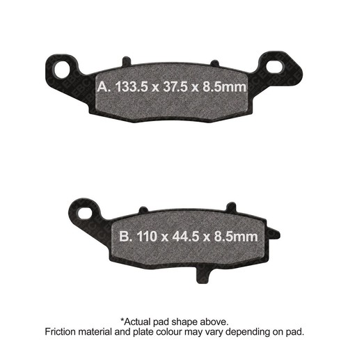 Ebc double brake - ebc, h