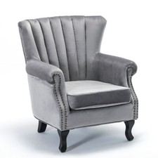 Velvet Armchair Chesterfield