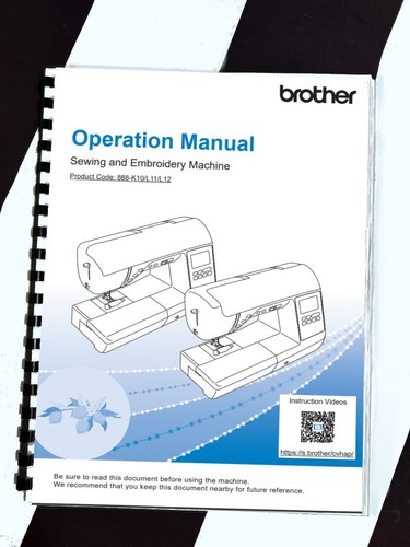 Brother manual reprint - manual, innovis