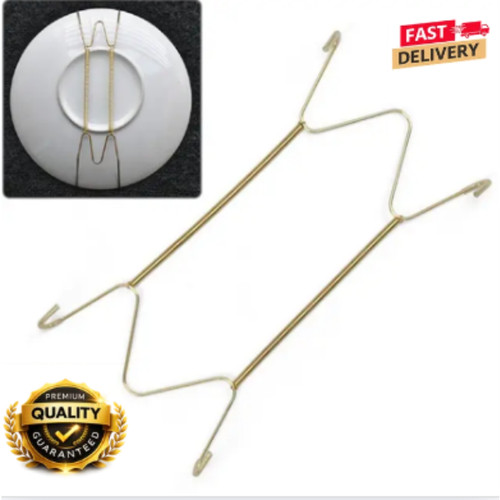 Wire plate hangers white wall - wire,