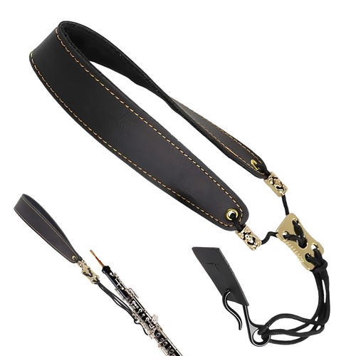 Leather saxophone neck - leather,