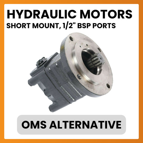 Hydraulic motor short mount - hydraulic, motor,