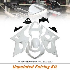 Bodywork Fairing Kit Unpainted Motorcycle Fit For Suzuki GSXR1000 2000-2002