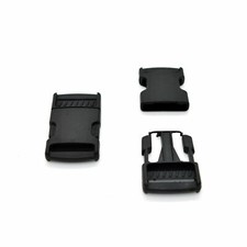 Delrin Plastic Side Release Buckle Clips/Sliders For Webbing 10/15/20/25/30/50mm