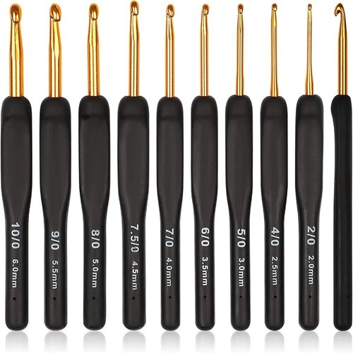8pcs black ergonomic - black,