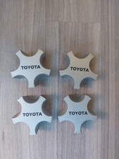 GENUINE TOYOTA SUPRA MK3 1989-92 MA70 ALLOY WHEEL CENTRE CAP X 4 SAWBLADE WHEEL