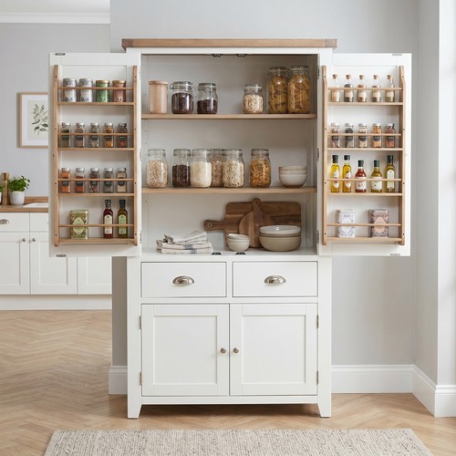 Pantry cupboard cheshire white - cheshire,