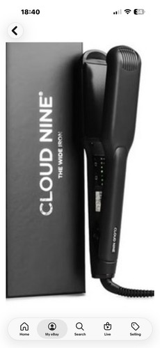Cloud nine hair straightener - cloud,