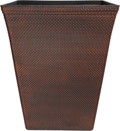 48l tall square planter - square, pot