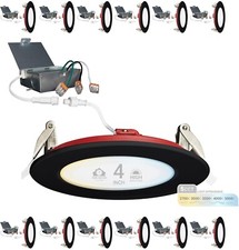 12-Pack Nuwatt 4" LED Recessed