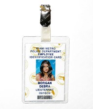 Dexter Debra Morgan Forensics Detective Badge Cosplay Prop Costume Christmas