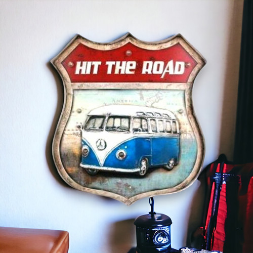 Classic camper van led - led, wall