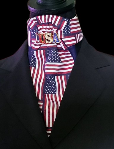 Pre tied dressage stock tie - dressage,