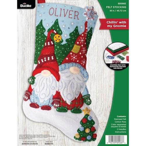 Bucilla felt christmas - bucilla, 18"