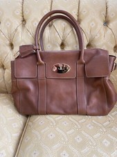 Mulberry Bayswater  Classic Grain Leather Handbag Oak Colour  NEW 