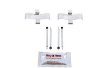 FRONT Brake Pad Fitting Kit for FORD SIERRA RS COSWORTH 1987-90 (4 pot) (H2092K)