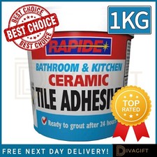 WHITE CERAMIC TILE ADHESIVE