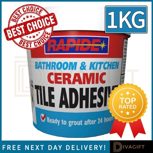 White ceramic tile adhesive - tile,