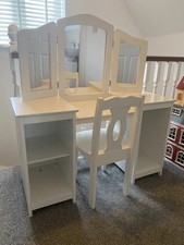 KidKraft white Dressing Table
