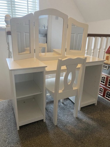 Kidkraft white dressing table - kidkraft,