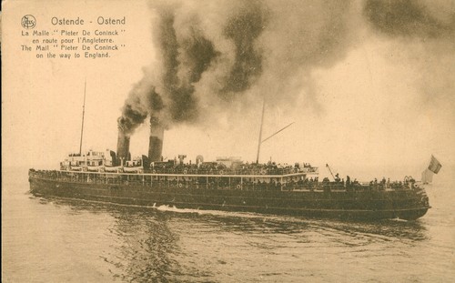 Ostend belgium steamship - belgium,