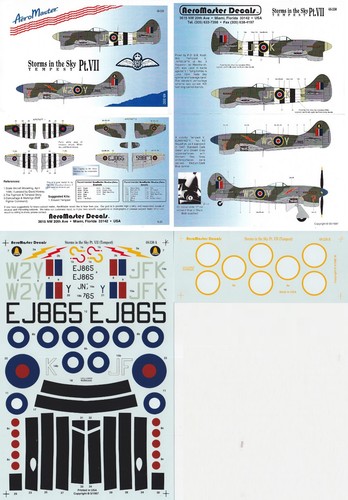 Aeromaster decals tempest - decals,