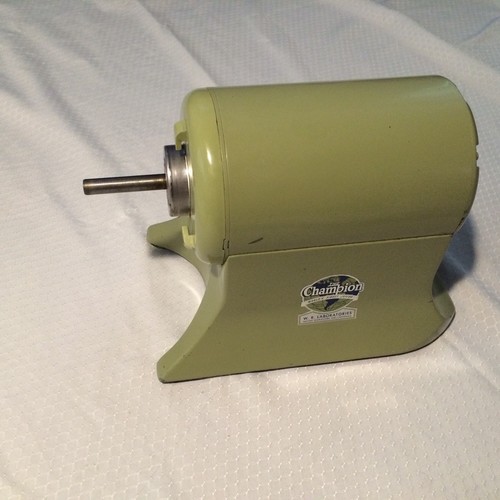 Vintage champion juicer motor - champion,