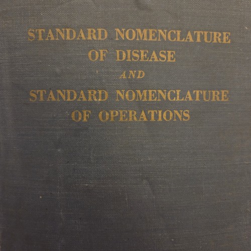 Old medical book standard - book,