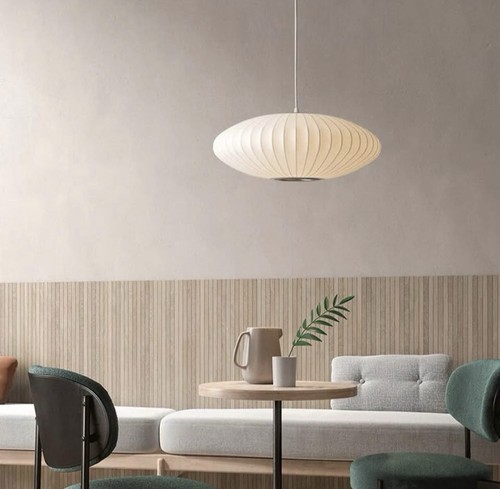 George nelson saucer pendant - george,