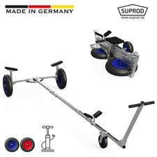 Foldable Boat Trolley Launching Trolley Hand Trailer Air Ø 350 mm
