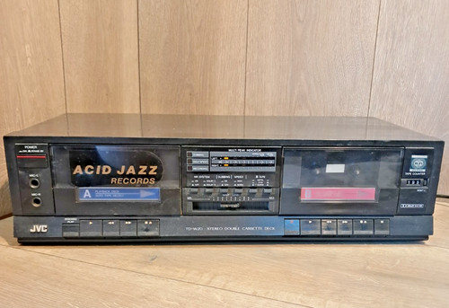 Jvc w20 twin cassette deck - td-w20,