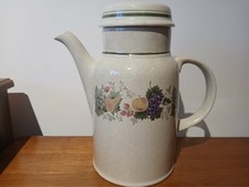 Royal Doulton Lambethware Harvest Garland coffee pot