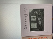 WALLS ICE CREAM MAN TRICYCLE  stated DAVENTRY  1950s       PRIVATE  slide 35mm