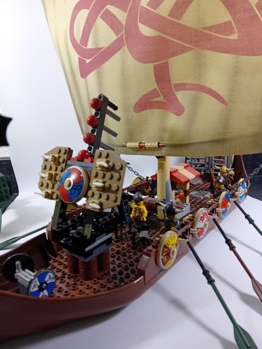 Lego 7018 viking ship - lego,