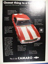 1968 Chevy CAMARO Z/28 Z28 car
