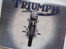 TRIUMPH 1938 MOTORCYCLES SALES