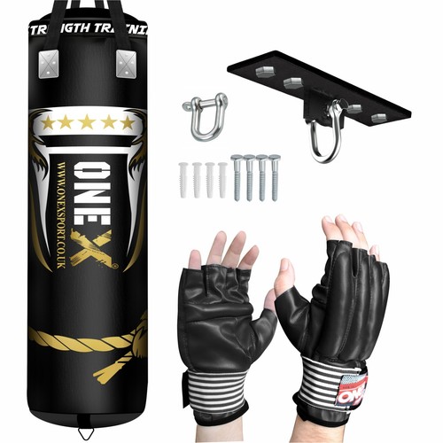 Boxing bag filled 5ft heavy - boxing,