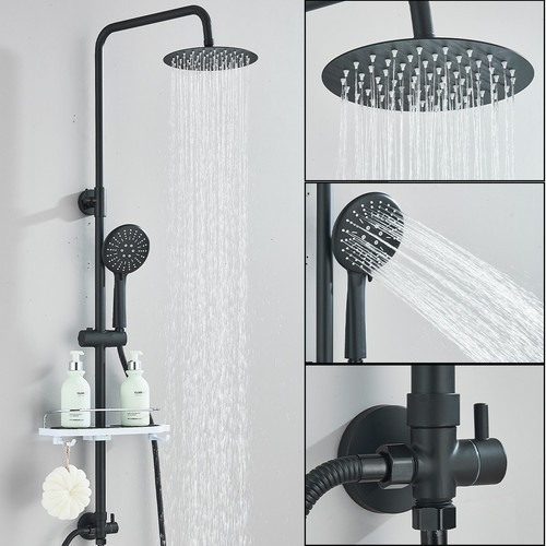 Exposed bathroom shower mixer - exposed,
