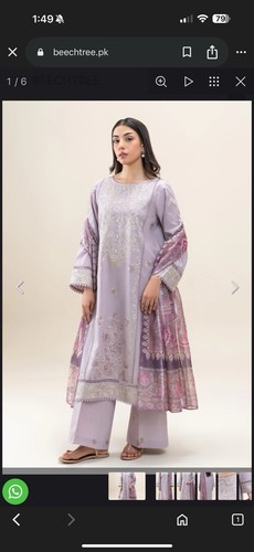 Beechtree piece unstitched - beechtree, 3-piece