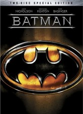 Batman DVD (2005) Michael Keaton, Burton (DIR) cert 15 2 discs Amazing Value