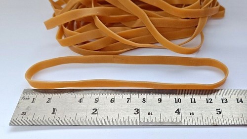 Elastic rubber bands - no.,