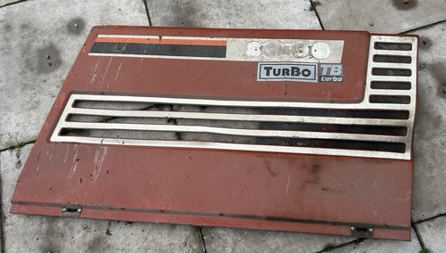 Fiat tractor 8090 turbo side - tractor,