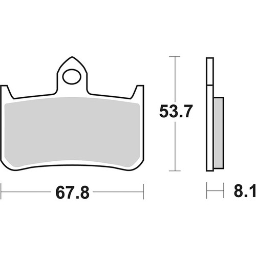 Brake pad set - brake,