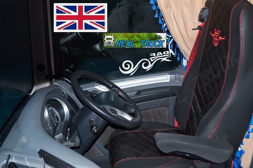 Seat covers fit daf xf - ,