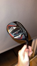Taylormade Stealth 2 4 Hybrid Golf Club, 22 Degrees, Stiff Flex, Right-Handed