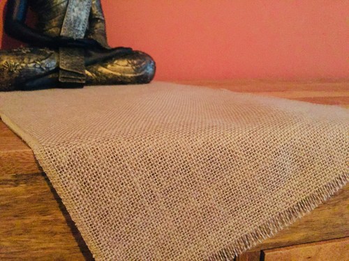 Natural rustic burlap - rustic, jute