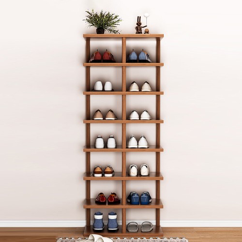 Tiers wooden shoe rack - shoe,