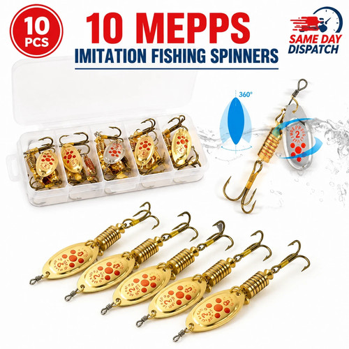 Mepps imitation fishing - 10,