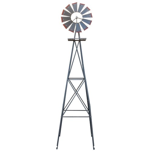 8ft tall windmill ornamental - 8ft,